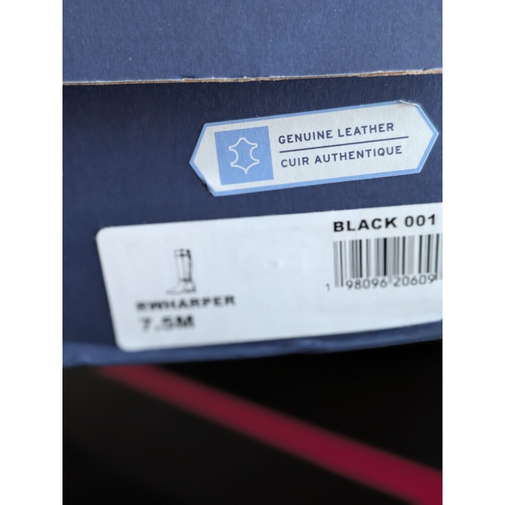 Rockport Harper Black Leather Tall Riding Boots | Size 7.5M | truTECH Comfort - Picture 7 of 7